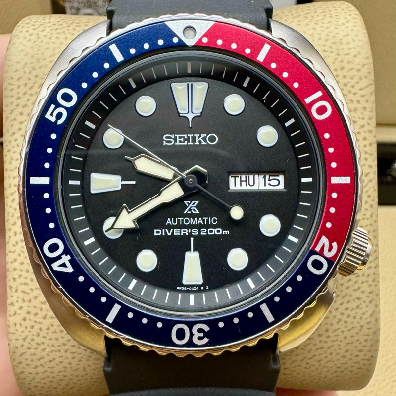 นาฬิกา Seiko Prospex Automatic รุ่น SRP779K1 Pepsi Turtle