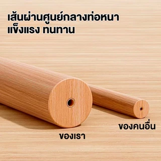 GGB[ไม้สนเกรดสูง] ราวตากผ้า ราวแขวนเสื้ออเนกประสงค์ ชั้นวางเสื้อโค้ทห้องนอน กันน้ำธรรมชาติ ประหยัดพื้นที่