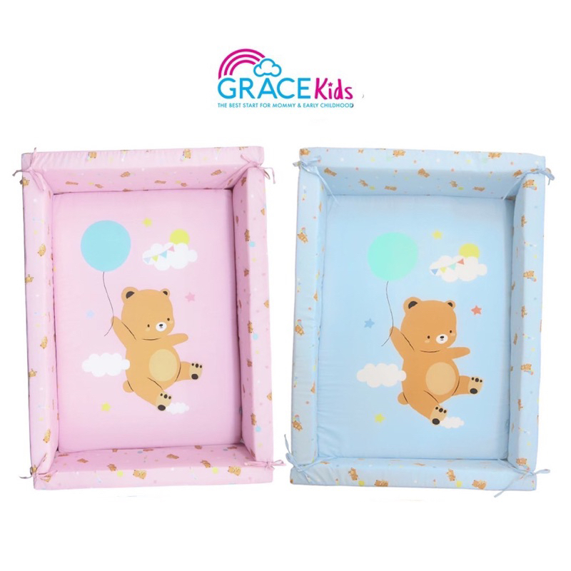 GraceKids 🌱ที่นอนเด็ก คอกกั้นเด็ก ลายลิขสิทธิ์ Disney®️แท้พับเก็บ ถอดปลอกได้