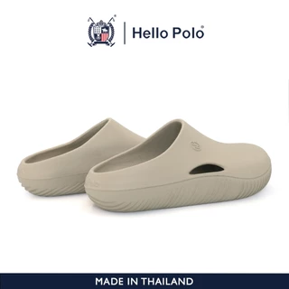 Hello Polo รองเท้าหัวโตแฟชั่น รองเท้านุ่ม สําหรับผู้หญิง และผู้ชาย ส้นหนา 3.5 ซม กันลื่นและทนทาน ลำลอง ไม่มีกลิ่น HP8037