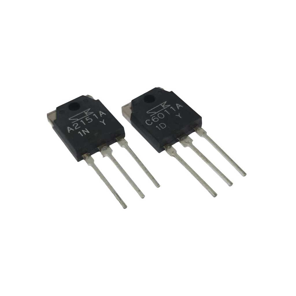 2SA2151A A2151A 2SC6011A C6011A Transistor ทรานซิสเตอร์ (ราคาต่อ 1 คู่)