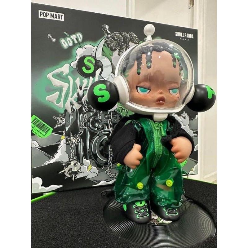 SKULLPANDA OOTD THE WILD GREEN FIGURINE