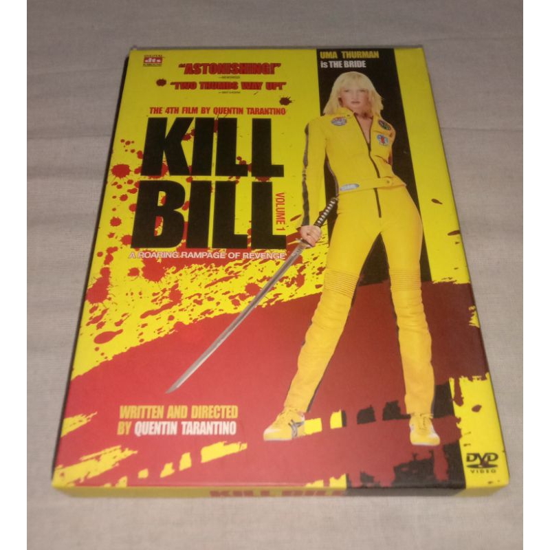 KILL BILL นางฟ้า ซามูไร ภาค1  DVD แท้ มาสเตอร์