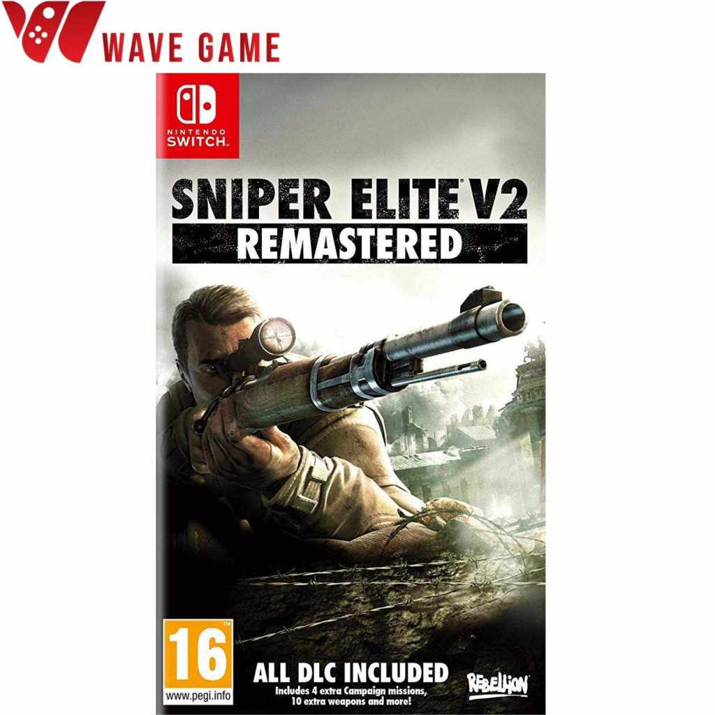 nintendo switch sniper elite v2 remastered ( english zone 2 )