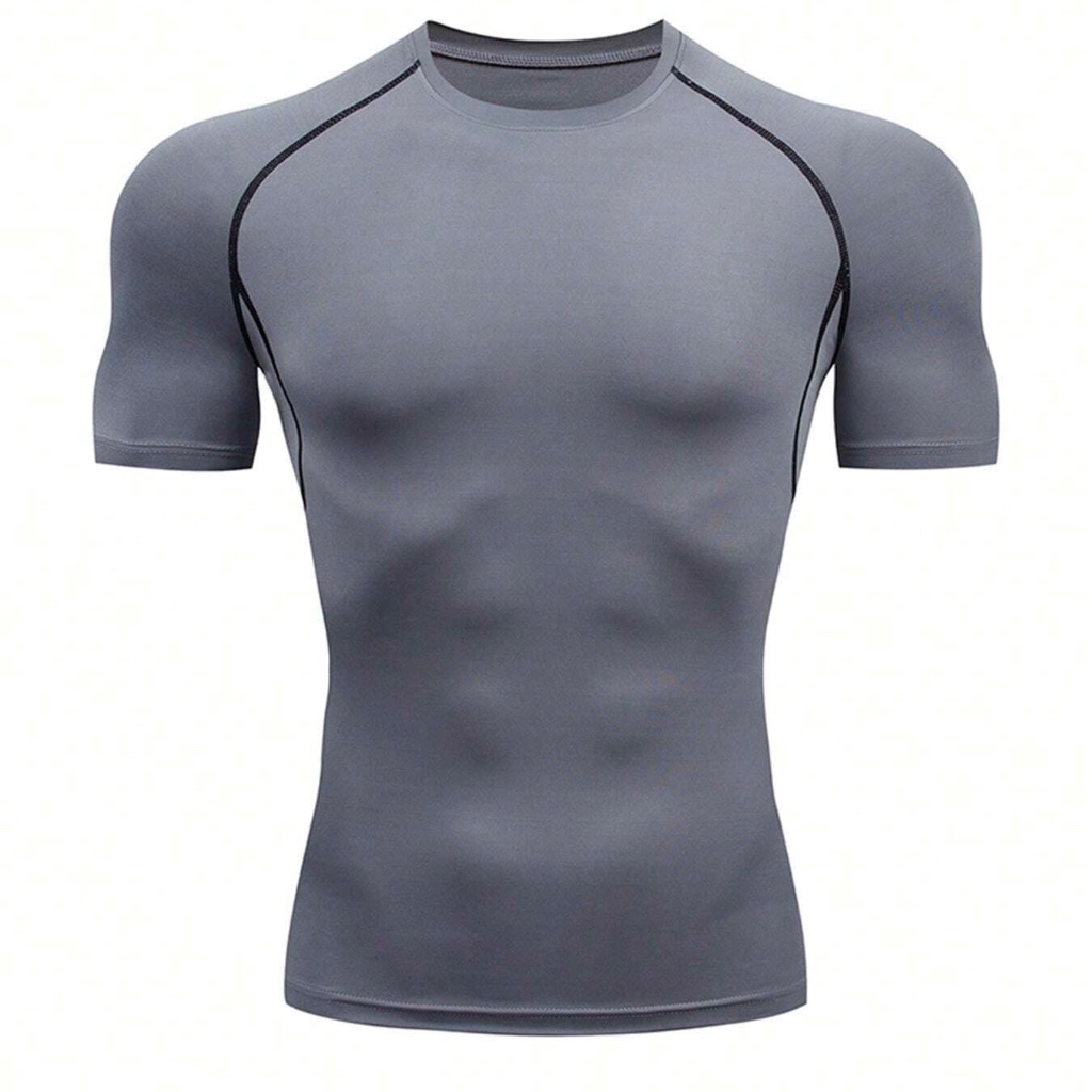 เสื้อรัดกล้ามเนื้อ PRO เสื้อรัดรูปแขนสั้นระบายอากาศได้ดี Z011