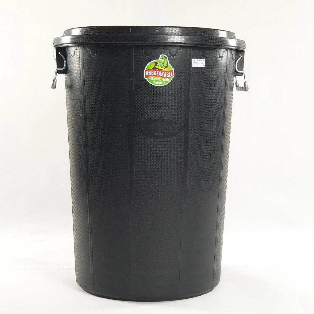 Big1One ถังน้ำพร้อมฝามาตรฐาน มีเลขบอกในถัง ขนาด 66, 80, 100, 120, 160 ลิตร