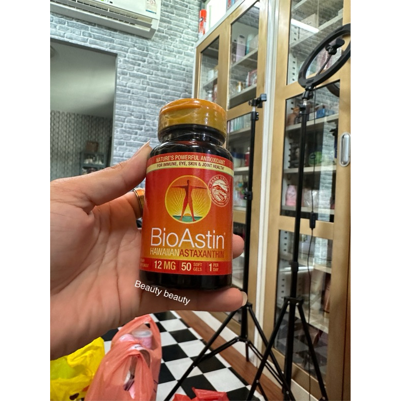 BioAstin Hawaiian Astaxanthin, 12 mg, 50 softgels