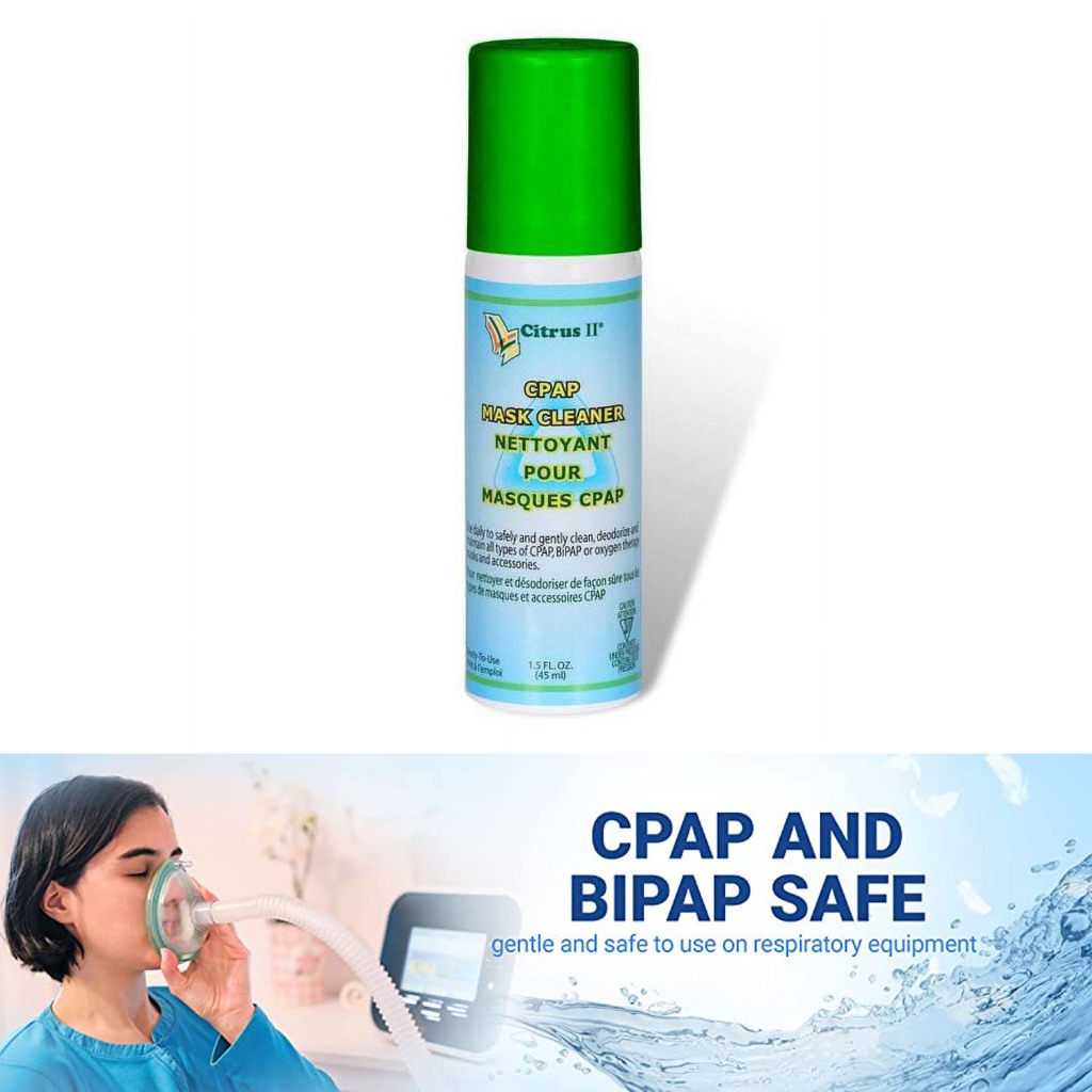 Citrus II Travel Spray CPAP Mask Cleaner - 1.5oz.(45 ml.) และ 8.2 oz. (232 ml.) สเปรย์ทำความสะอาด หน้ากาก CPAP - รูปที่ 2