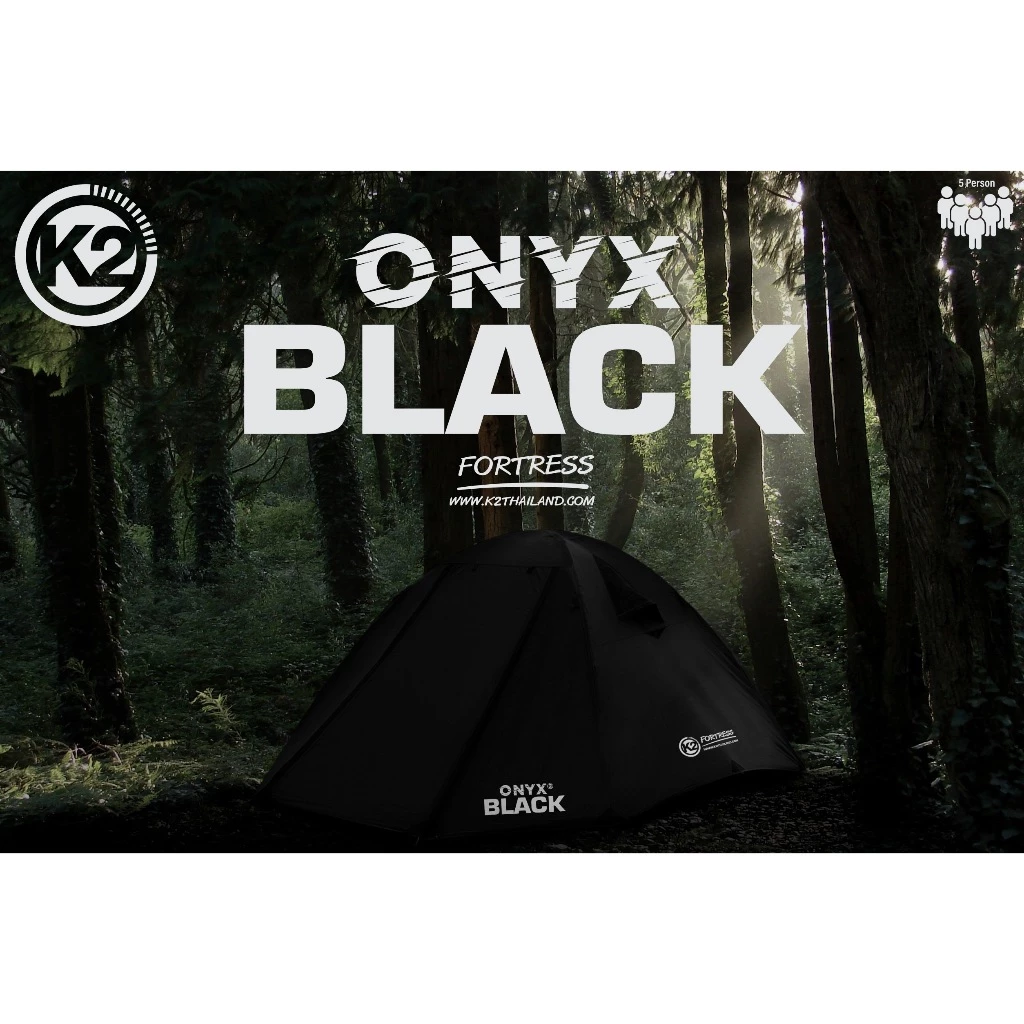 K2 ONYX BLACK FORTRESS สำหรับ 4-5 คน thumbnail 3
