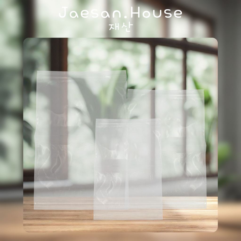 ถุงซิป PE ขนาด 3x5ซม. - 30.5x46ซม. แพ็ก 1 กิโลกรัม