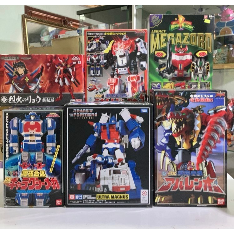 [ของแท้  Bandai Japan-TakaraTomy] Dx Dekarobo| Dx AbarenOh| Transformers Master Piece MP22 Ultra Mag