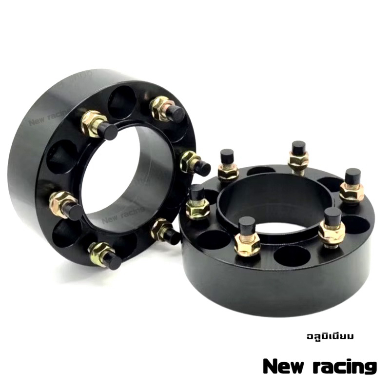 อแดปเตอร์ล้อ อแดปเตอร์รองล้อ  อแดปเตอร์ อลูมิเนียม 2นิ้ว  6-6 บ่า 106มิล
