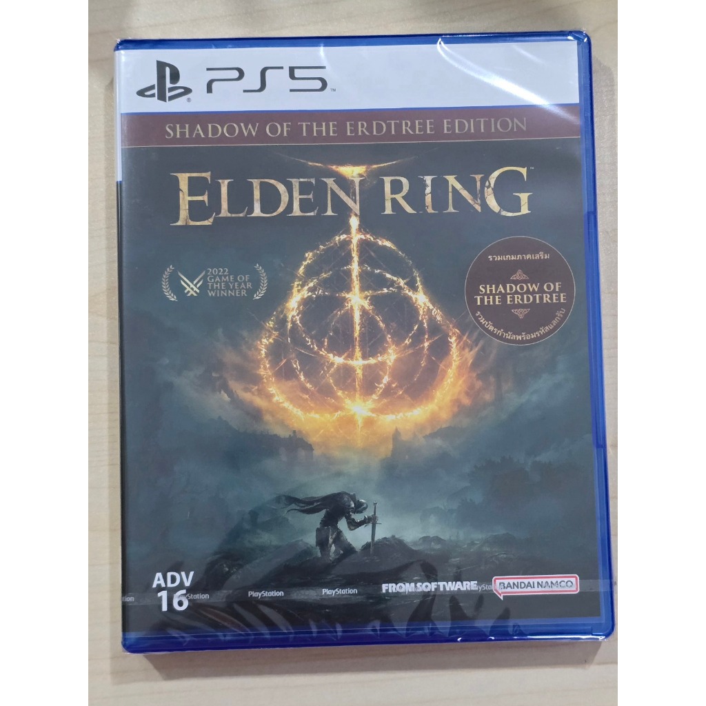 Ps5 Elden ring  : Shadow of The Erdtree Edition Z3(Asia) มือ1 รองรับภาษาไทย Code DLC สามารถใช้กับ PS