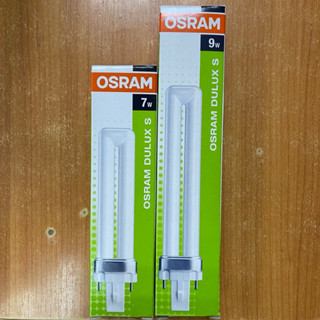 OSRAM DELUX S 2P หลอดตะเกียบ ขั้วG23 7W,9W,11W