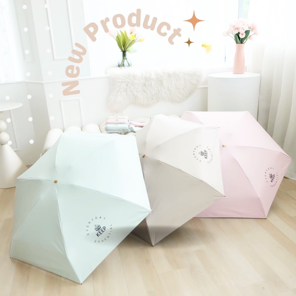 [ New Item ] KEEP Muntho Umbrella (หมั่นโถ) ร่มหมั่นโถ พกพาสะดวก