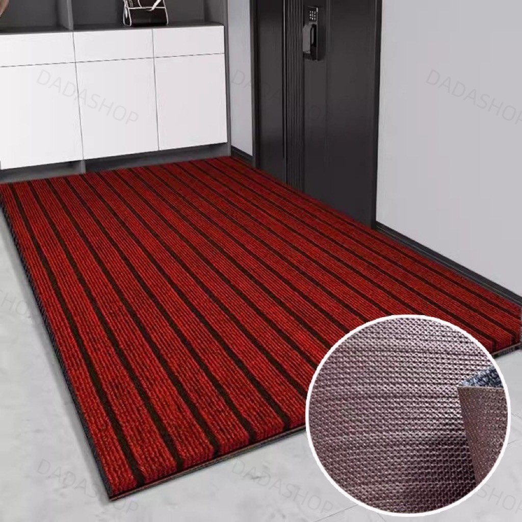 ตกแต่งบ้าน  พรมปูพื้นดักฝุ่น EM1 พรมปูพื้นห้องครัว(กว้าง50cm 60cm 80cm) พรมเช็ดเท้าปูพื้นกันลื่น ดูดซับน้ำได้อย่างดี ทำความสะอาดง่าย ราคาพิเศษ