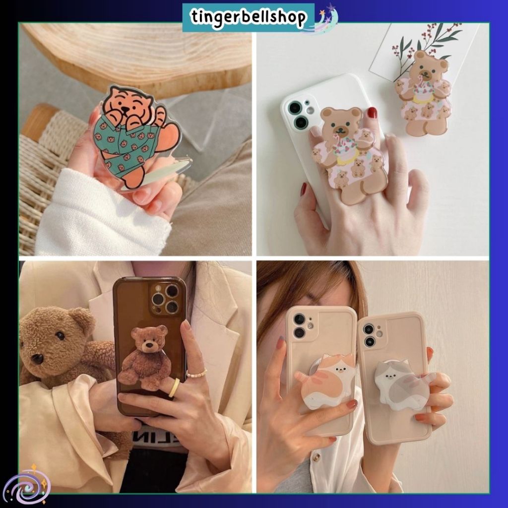 [พร้อมส่ง]griptok ติดมือถือ ที่จับโทรศัพท์มือถือ ขาตั้งโทรศัพท์มือถือ แหวนติดโทรศัพท์ ที่ติดหลังมือถือ