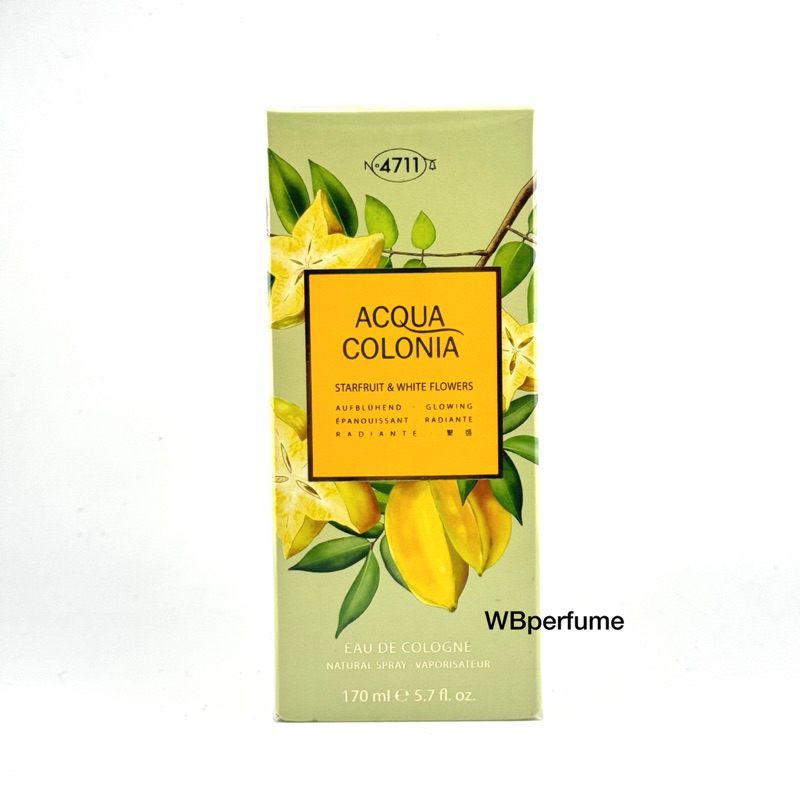 น้ำหอม 4711 Acqua Colonia Starfruit & White Flowers 170ml unisex