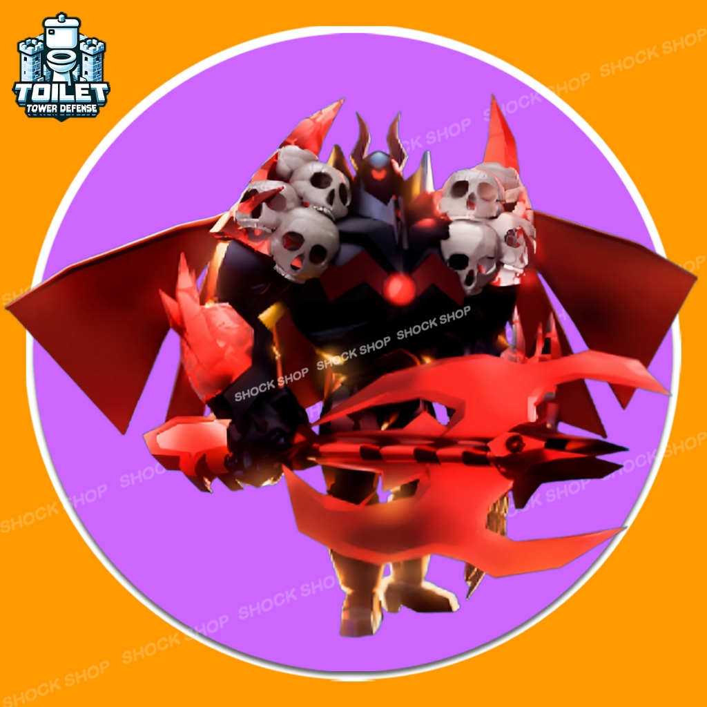 การ์ดเกมส์ตัว>กล้องไททันโรคจิต< เกมส์ Toilet tower defense