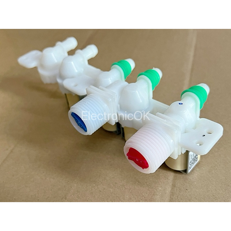 DC97-15459L วาล์วน้ำ เครื่องซักผ้า Samsung 4 วาล์ว