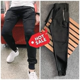 กางเกงขายาวกระเป๋าซิบข้าง (jogger ) ผ้าสำลี ใส่ได้ ชาย& หญิง ทุกโอกาส