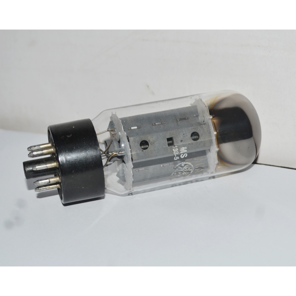 หลอด 6CA7/EL34 GE U.S.A. อเมริกา รุ่นเก่า คุณภาพดี เสียงดี ราคาต่อหลอดมี 7 หลอด