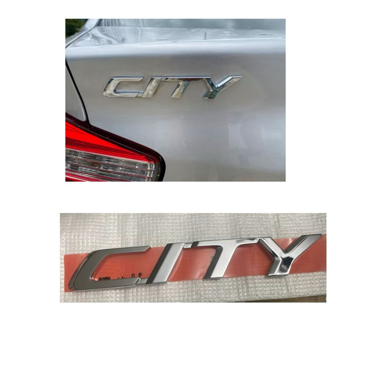 (แท้💯%)โลโก้ฝาท้าย '' CITY '' HONDA CITY 2009-2012