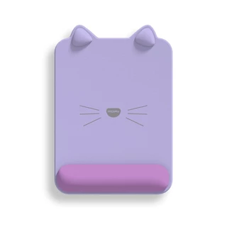 MOFii KITTIE CAT Wristrest Mouse Pad แผ่นรองเมาส์เพื่อสุขภาพ น้องแมวสุดน่ารักสีสันพาสเทล ละมุนต่อใจ