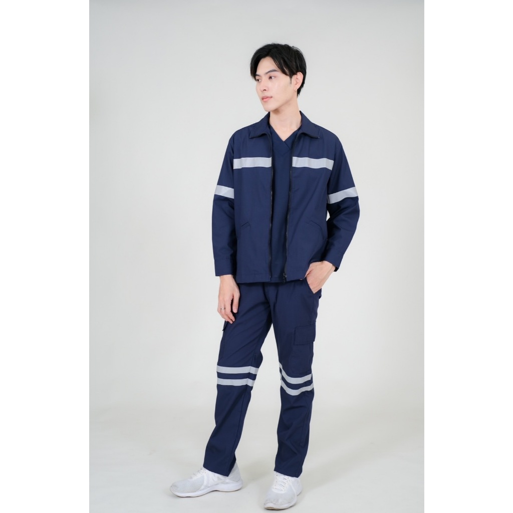 เสื้อแจ็คเก็ต พยาบาลปฏิบัติการฉุกเฉิน (EMS) *เฉพาะเสื้อค่ะ - รูปที่ 4