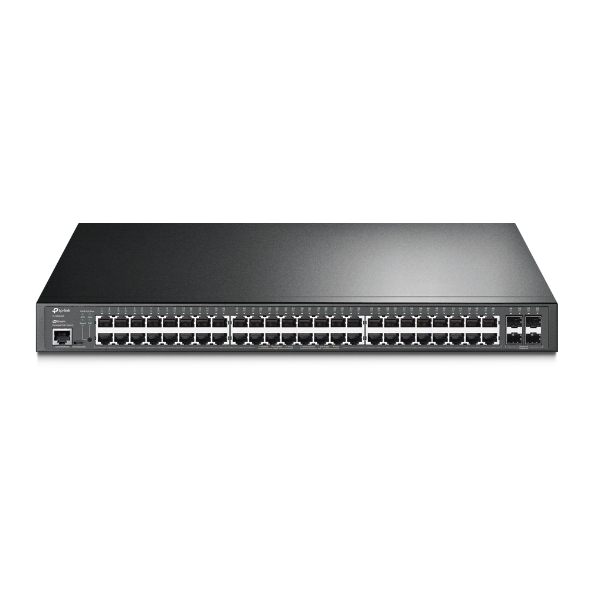 SG3452P JetStream 52-Port Gigabit L2+ Managed Switch with 48-Port PoE+ TP-Link