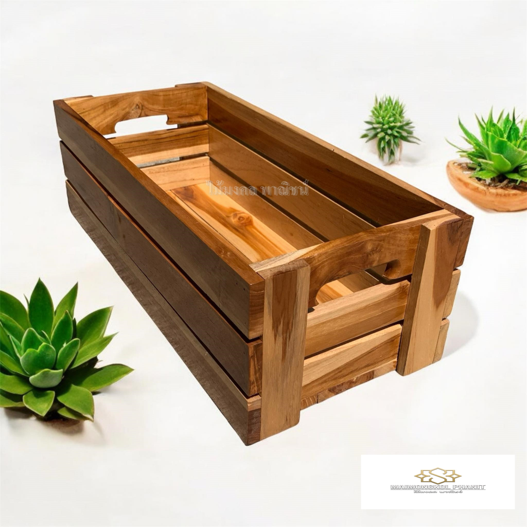 ลังไม้อเนกประสงค์ (50x22x16) พร้อมส่ง