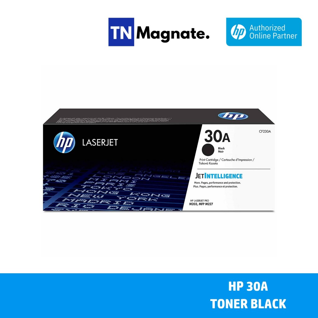 [หมึกพิมพ์เลเซอร์] HP 30A [CF230A] TONER BLACK [1.6K]