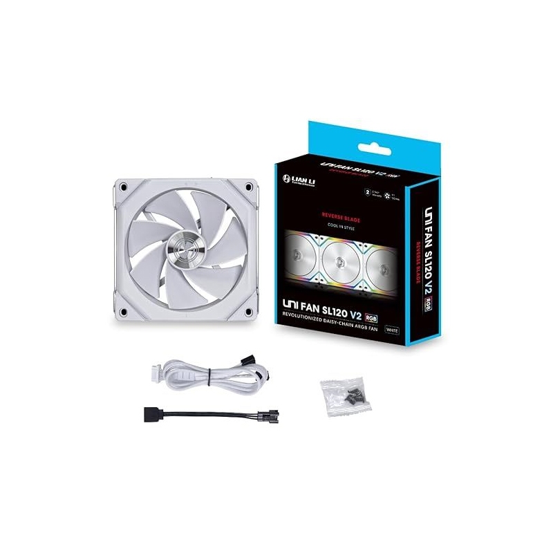LIAN-LI UNI FAN SL V2 120MM REVERSE BLADE *พัดลม (UF-RSL120 V2)