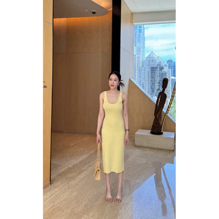 LITAS : FREYA DRESS เดรสกล้ามคอเหลี่ยม