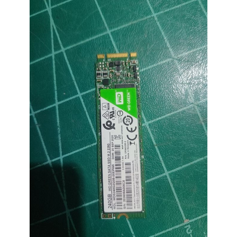 WD GREEN SATA  M.2 2280