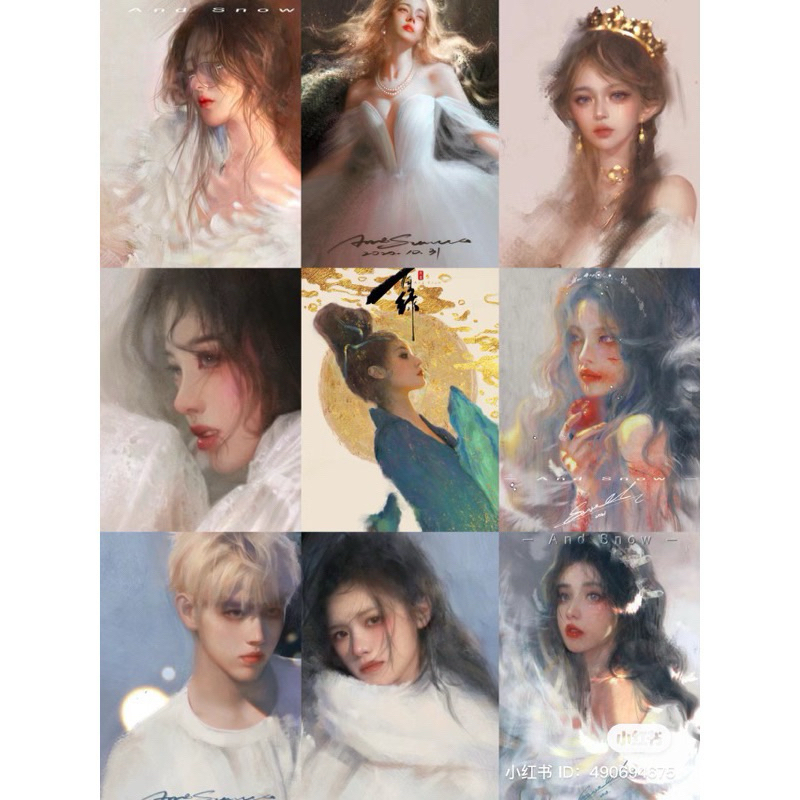 Procreate set บรัช oil painting🎨