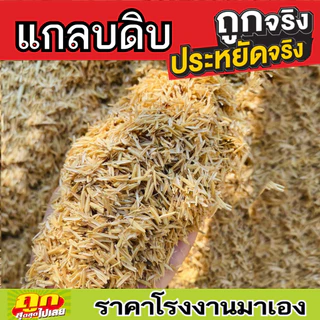 แกลบดิบ 100 เปอร์เซ็น คัดคุณภาพอย่างดี 10 กิโล แกลบใหม่ ช่วยเพิ่มธาตุอาหารดินมีช่องว่างระบายน้ำระบายอากาศได้ดี