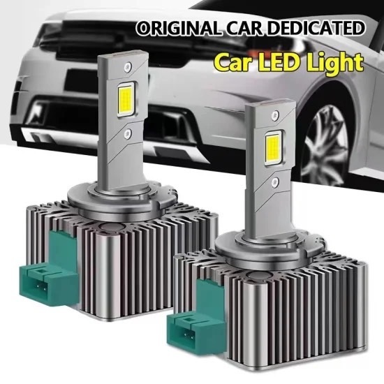 King-carmate หลอดไฟหน้ารถยนต์ (เฉพาะหลอด) LED D3S ค่าสี 6000k 1คู่ สำหรับรถยนต์ สินค้าพร้อมส่ง ประกัน 3เดือน