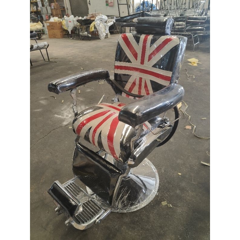 เก้าอี้ตัดผม เก้าอี้ตัดผมชาย Barber บาร์เบอร์ ซาลอน ร้านทำผม ขาสีเลือกสีหนังหุ้มทักแชของใหม่ ตรงรุ่น ส่งไว สินค้าคุณภาพ