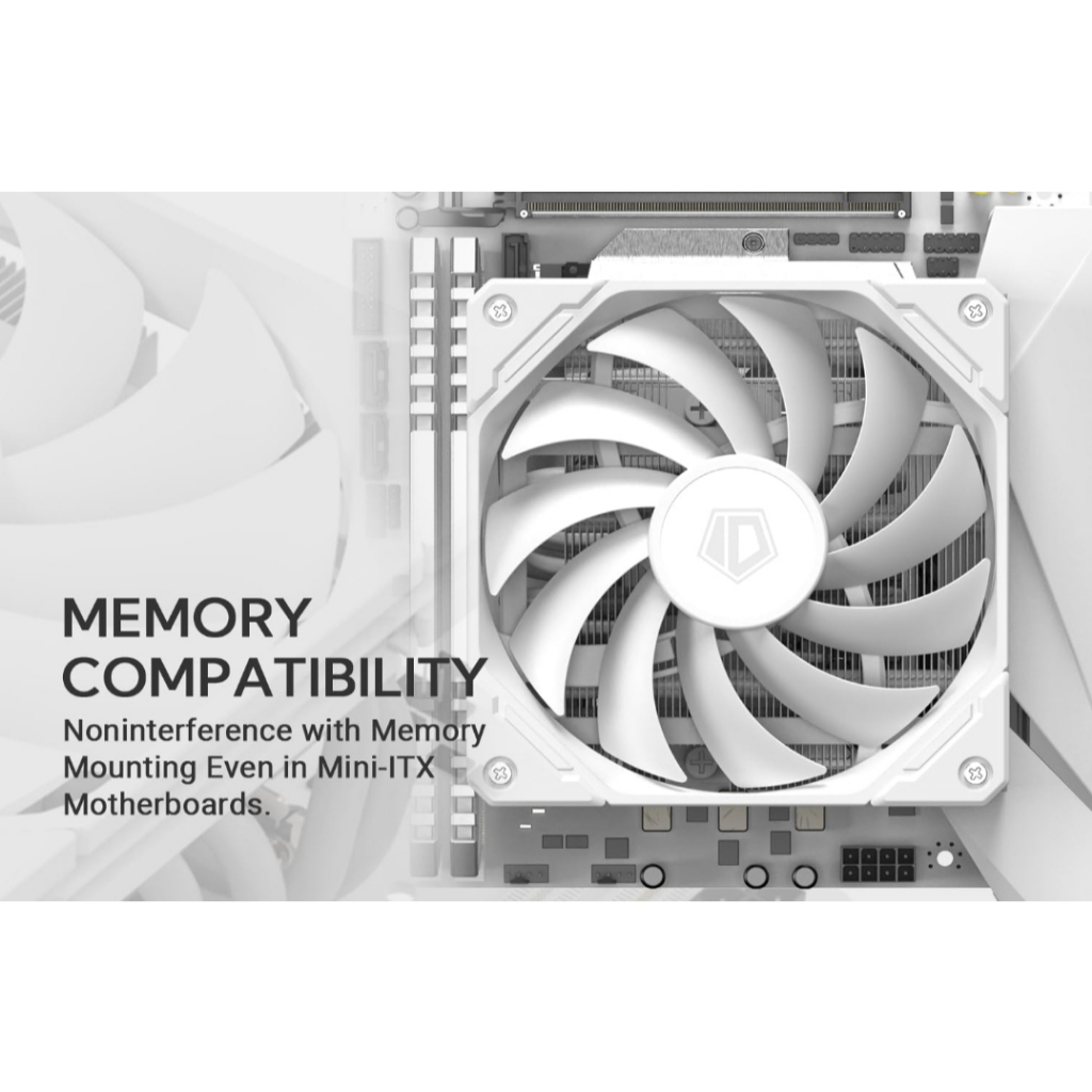 Id-cooling IS-67-XT ซิงค์ลมระบายความร้อน CPU ท่อความร้อน 6 แพลตฟอร์ม เสียงเงียบ 12 ซม. สําหรับ LGA1700 1200 115X AM5 AM4