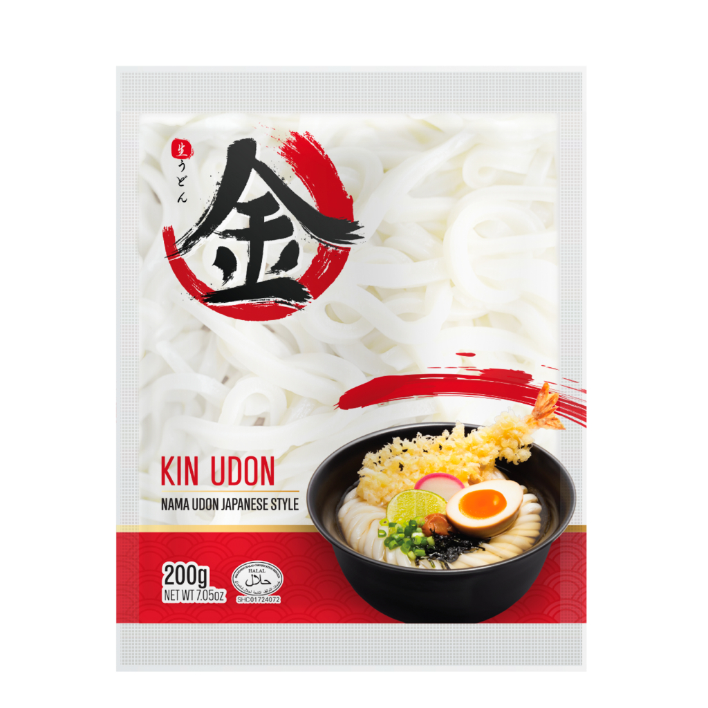 Kin Udon 200 g. คิน เส้นอูด้งสด 200 กรัม