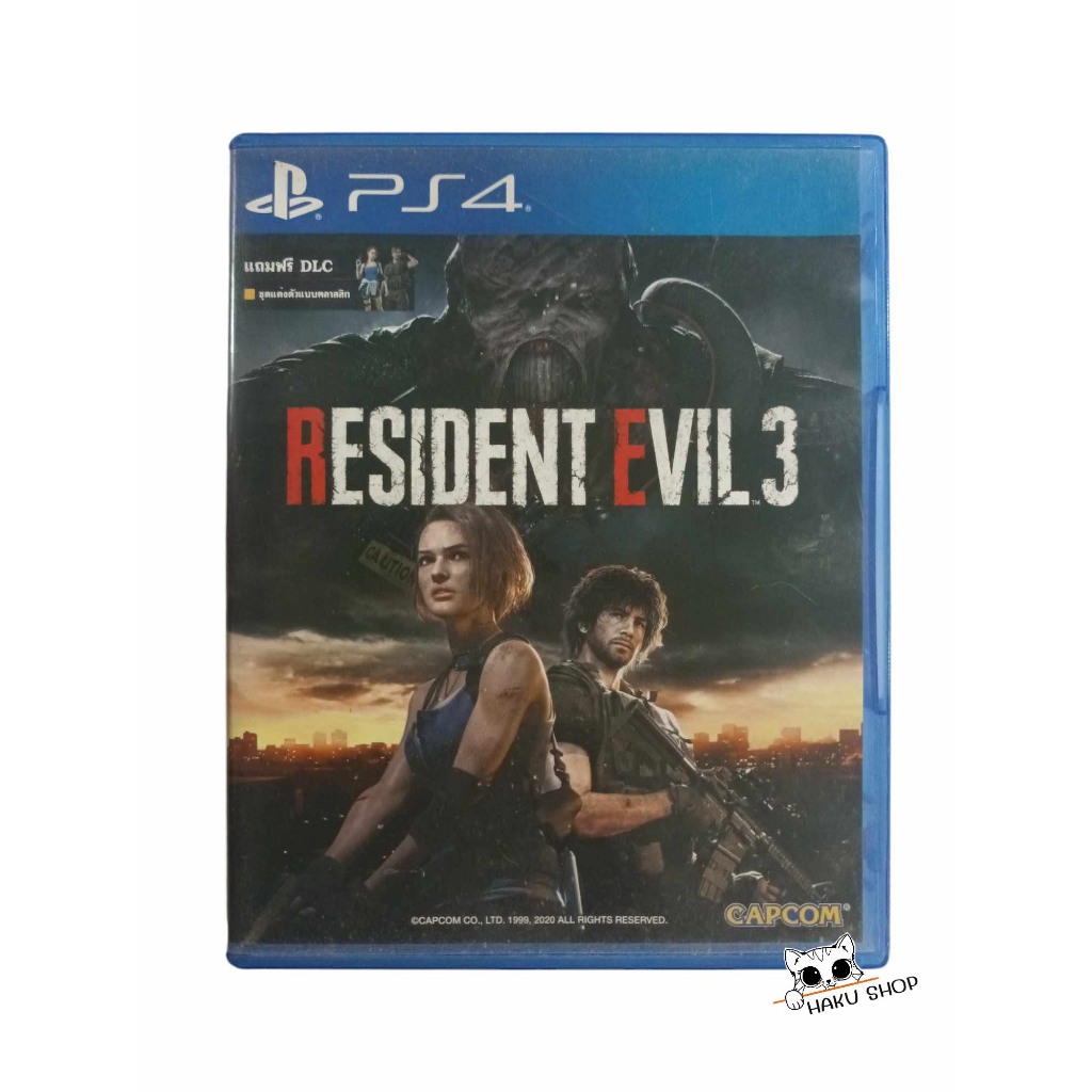 เกม RE3 Resident Evil 3 Remake (PS4) (รองรับภาษาไทย🇹🇭)