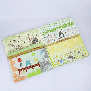 พร้อมส่ง!! ผ้าขนหนู 35 cm*80 cm ขนนุ่ม ลายน่ารัก ภูติพิทักษ์ป่า & แม่มดน้อย ผลิตจากคอตตอน 100%