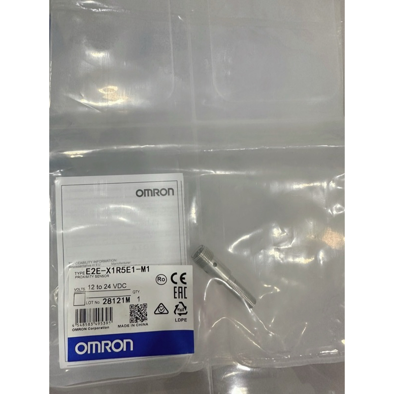 PROXIMITY SENSES Omron E2E-X1R5E1-M1  ราคายังไม่รวม vat สินค้าคุณภาพโรงงานใช้
