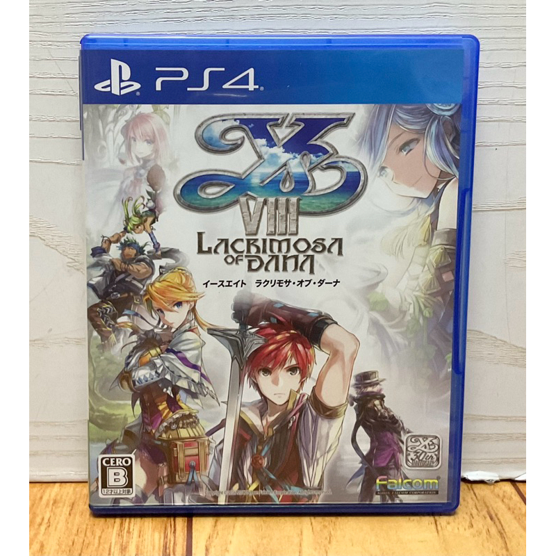 แผ่นแท้ [PS4] Ys VIII: Lacrimosa of DANA (Japan) (EN : Unsupport) (PLJM-80254)