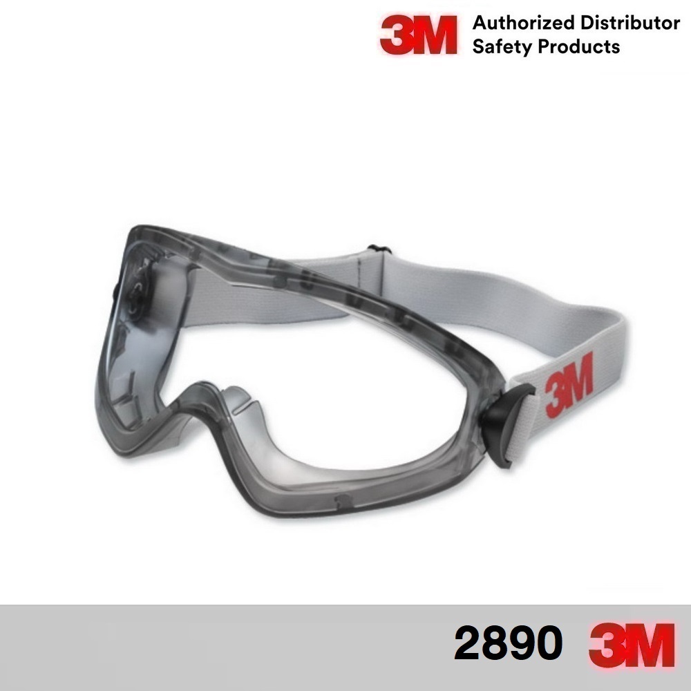 3M 2890 แว่นนิรภัย (แว่นเซฟตี้) เลนส์ Goggle Safety Eyewear Protection
