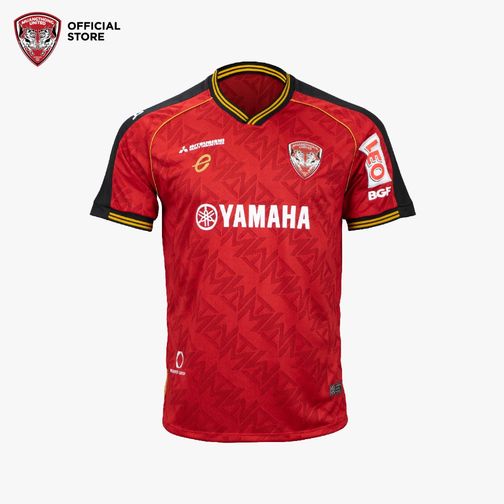 Muangthong United เสื้อแข่งสีแดง ปี 2024-25 : Red Jersey  2024-25