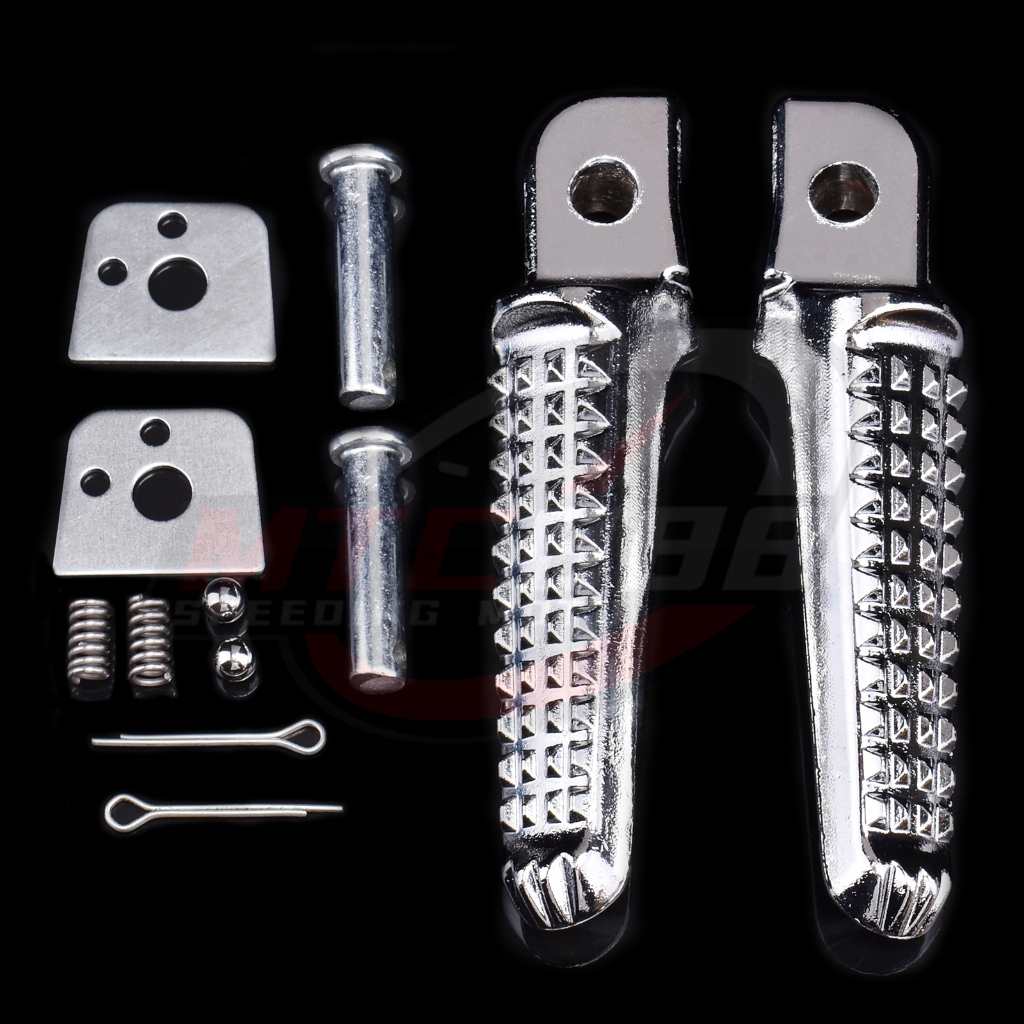 พักเท้าหลัง สำหรับwave ทุกรุ่น click sonic dash dream ที่พักเท้า มีเนียม 9สี เงาสวย อะไหล่พร้อมใส่ - รูปที่ 2