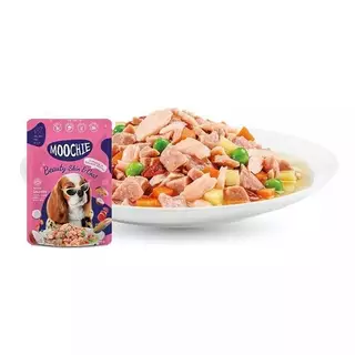 Moochie Dog มูชี่ อาหารเปียกสุนัข เกรดพรีเมี่ยม ขนาด85กรัม