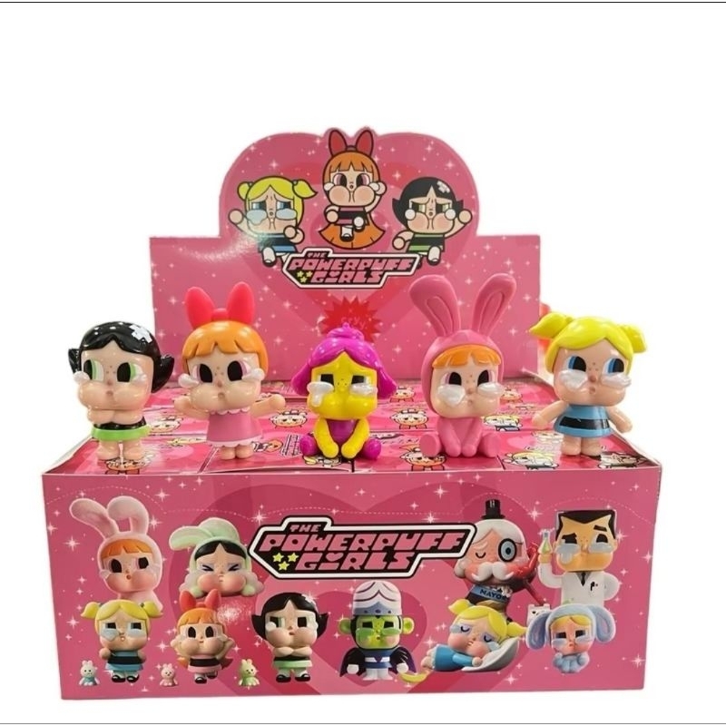 ยกbox 12 กล่องเล็ก/กล่องสุ่มcrybaby x powerpuffgirl